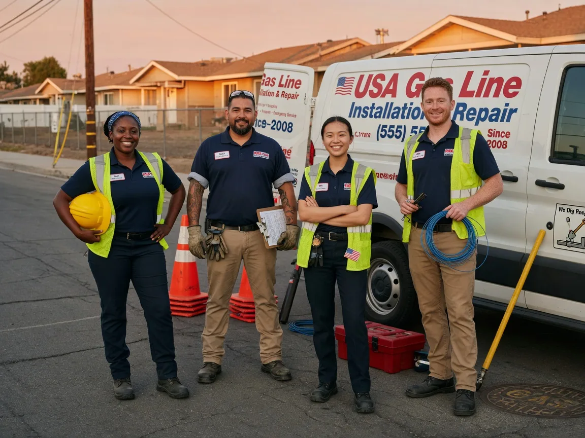 Gas Line Installation company in Reeseville, WI